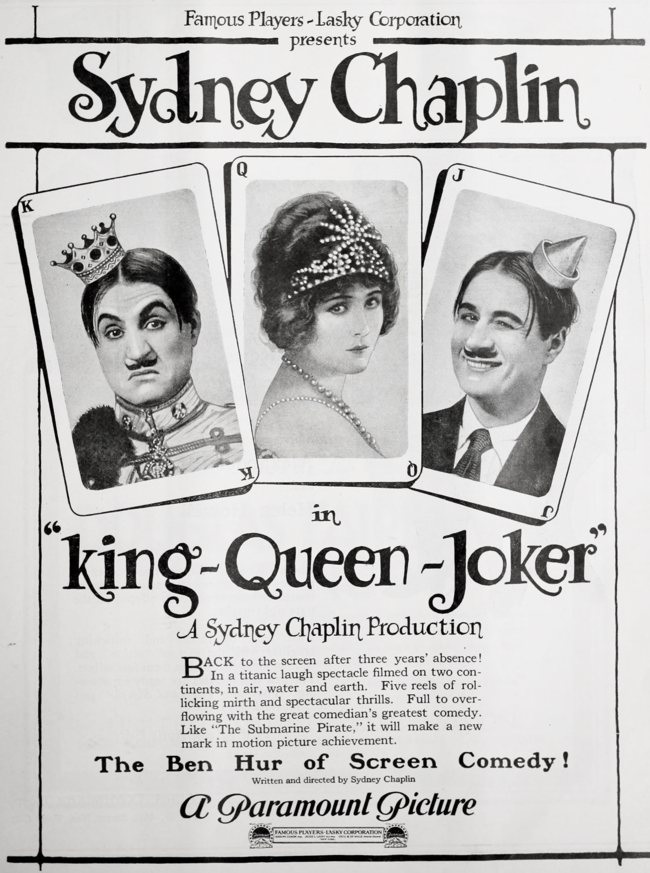 King, Queen and Joker