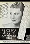 For Alimony Only