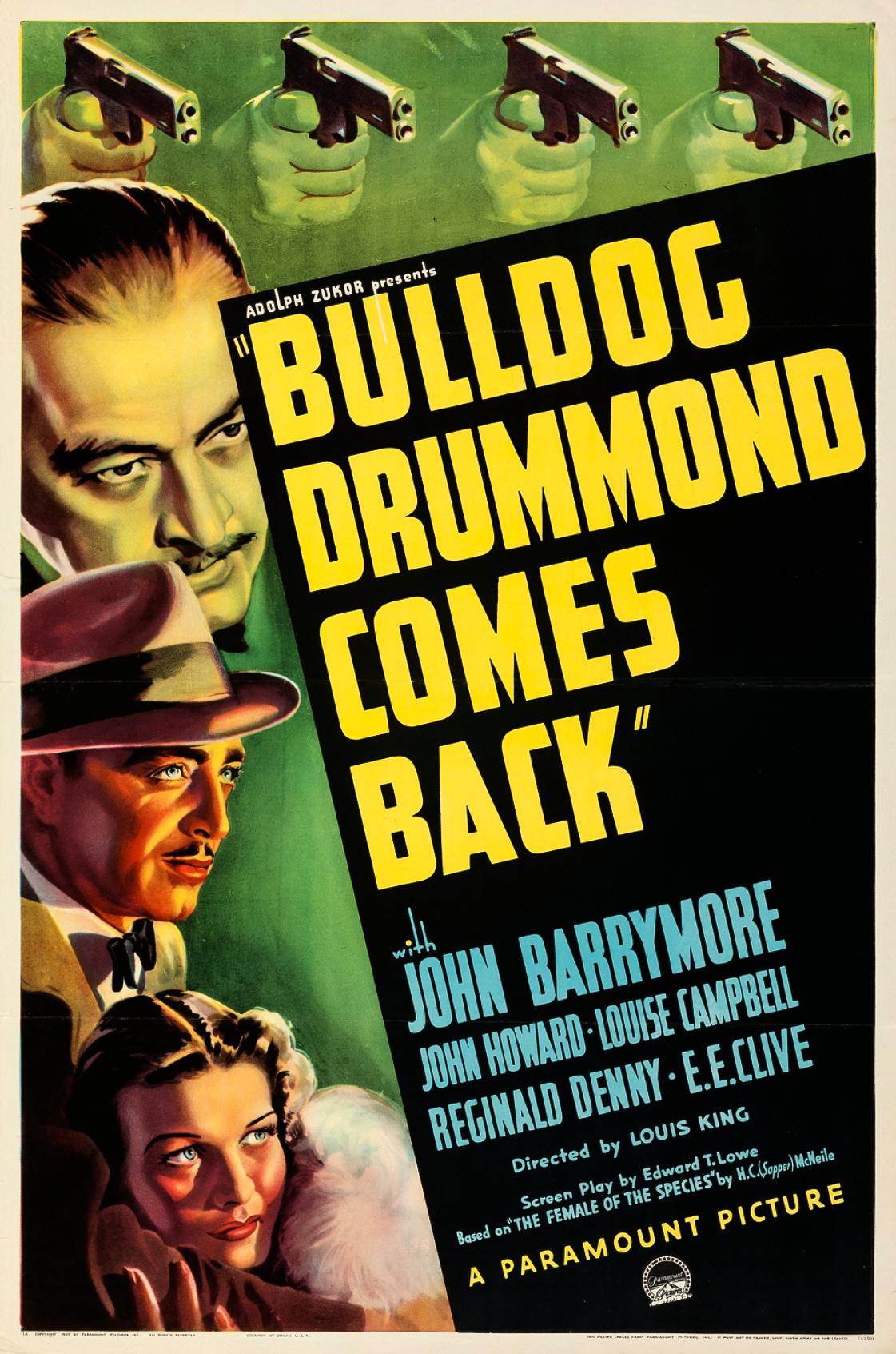 Bulldog Drummond Comes Back