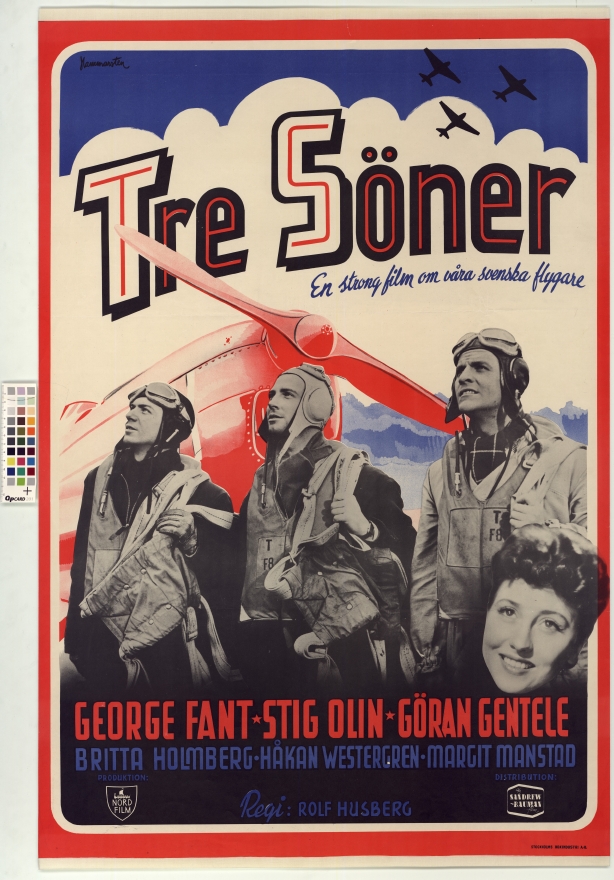Tre söner gick till flyget