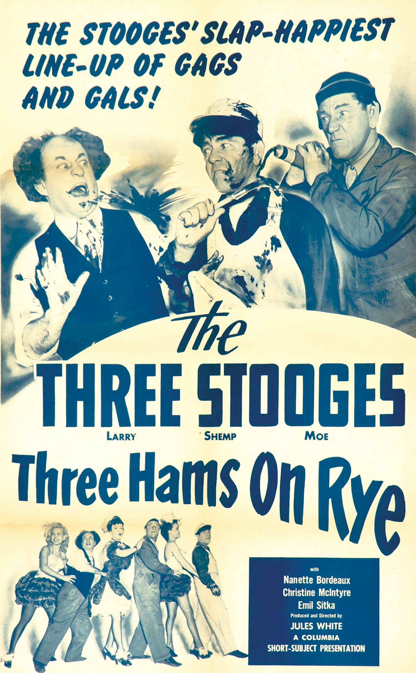 Three Hams on Rye