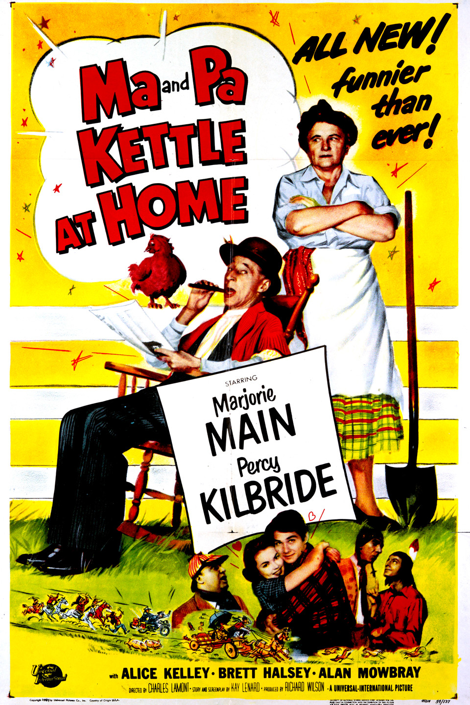 Ma and Pa Kettle at Home