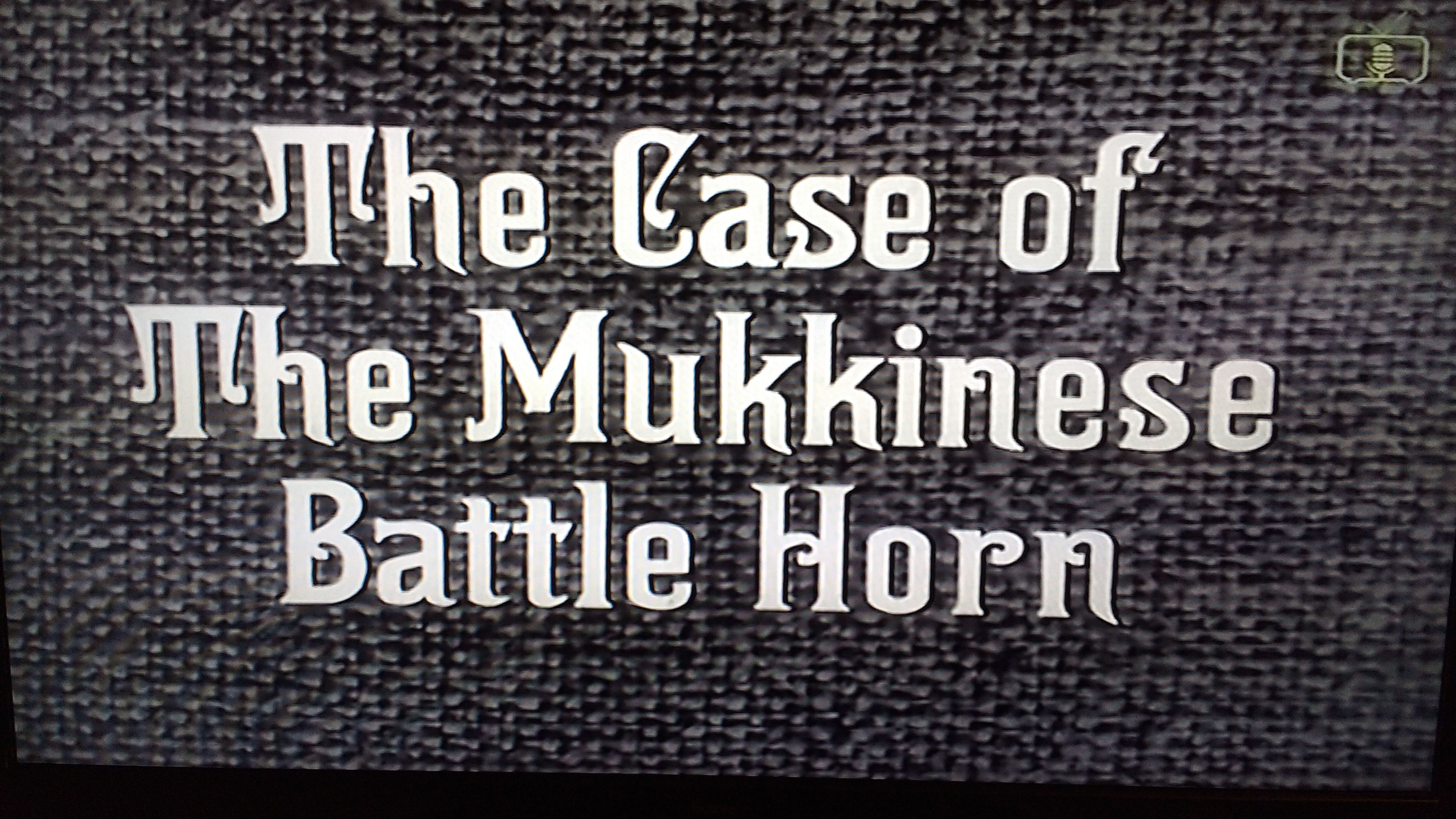 The Case of the Mukkinese Battle-Horn