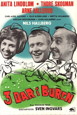 Tre dar i buren