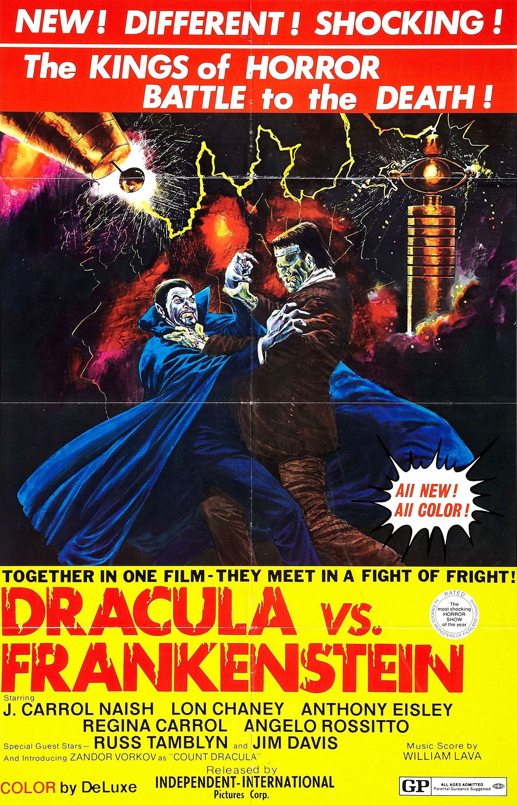 Dracula vs. Frankenstein