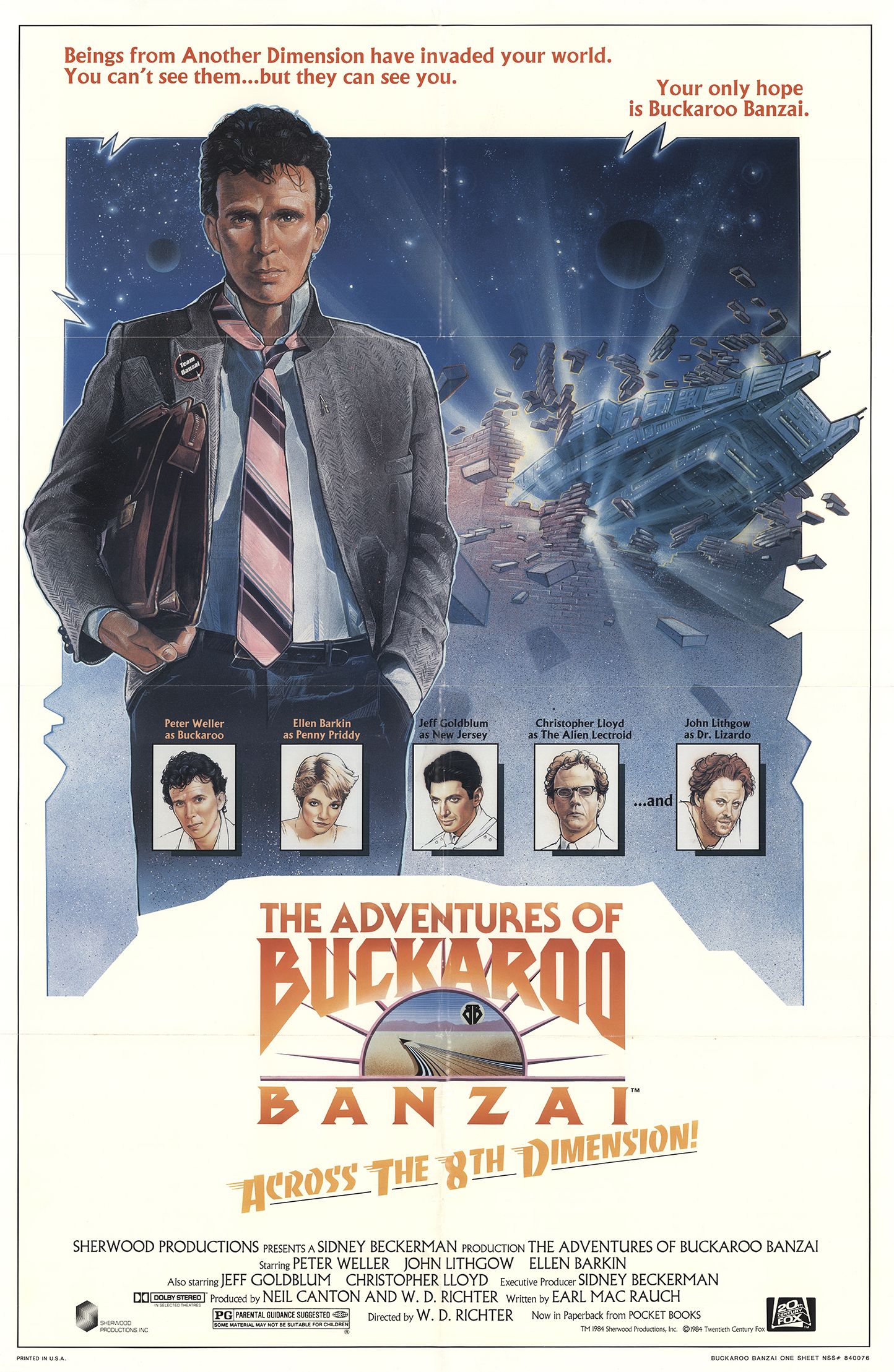 The Adventures of Buckaroo Banzai Across the 8th Dimension