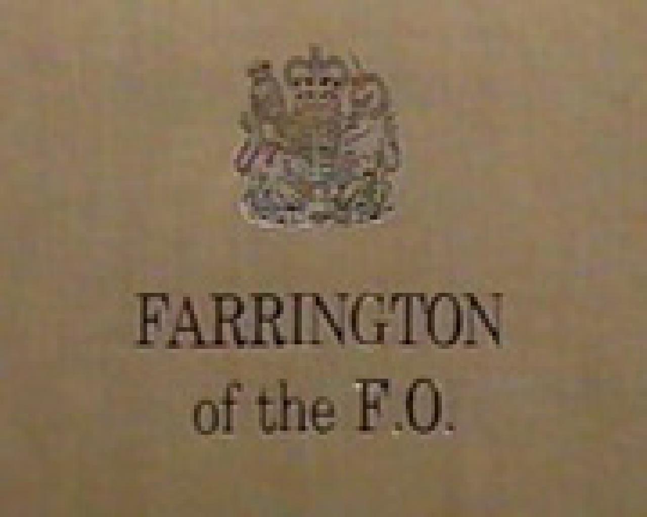 Farrington of the F.O.