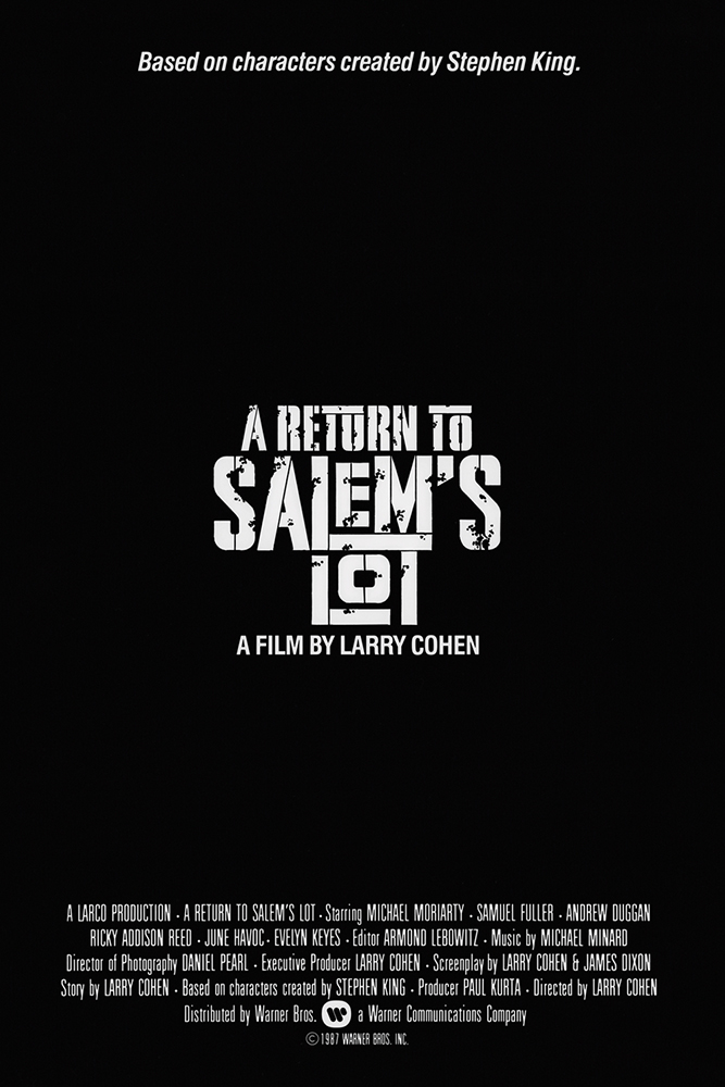 A Return to Salem's Lot