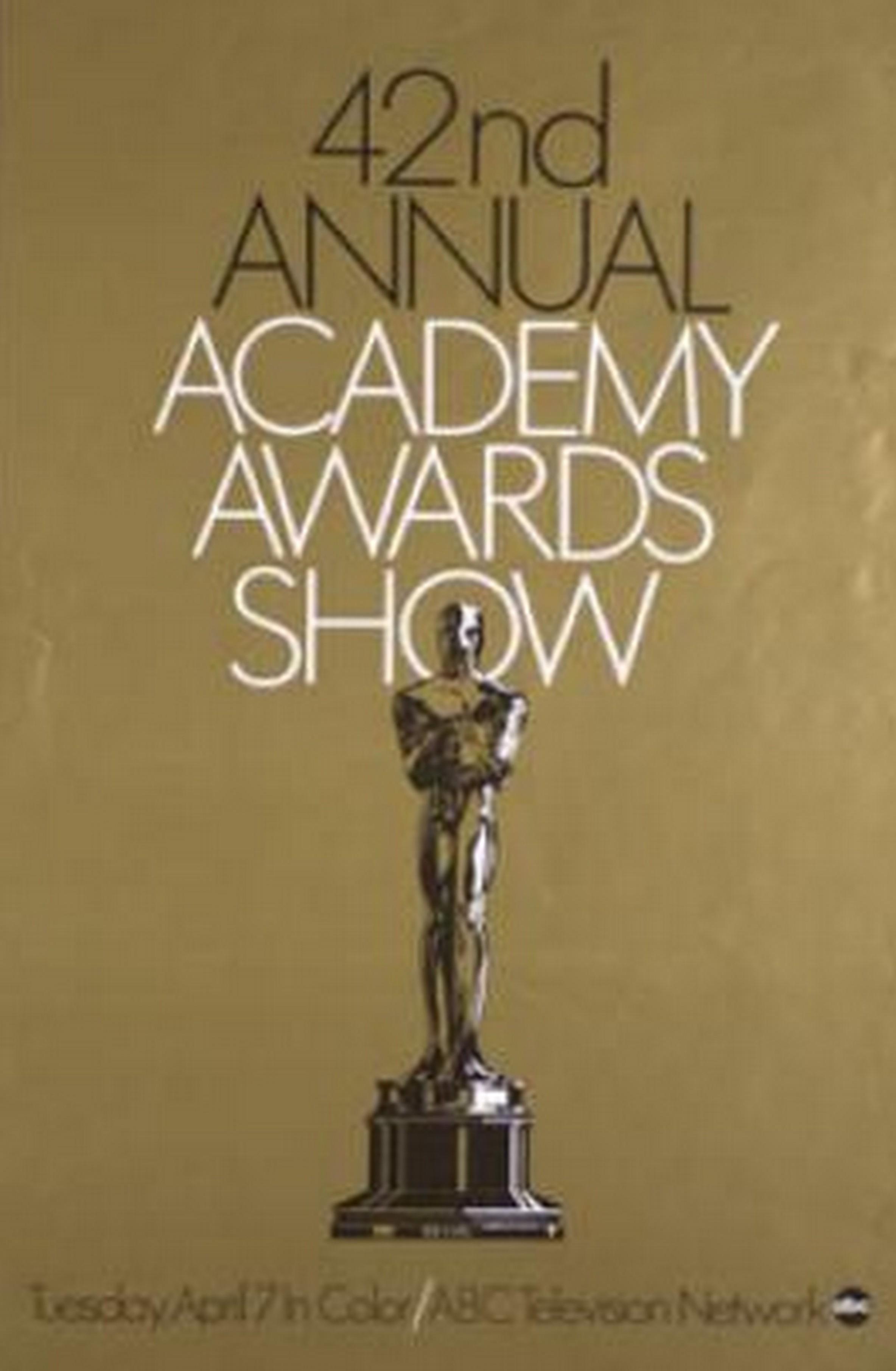 The 42nd Annual Academy Awards