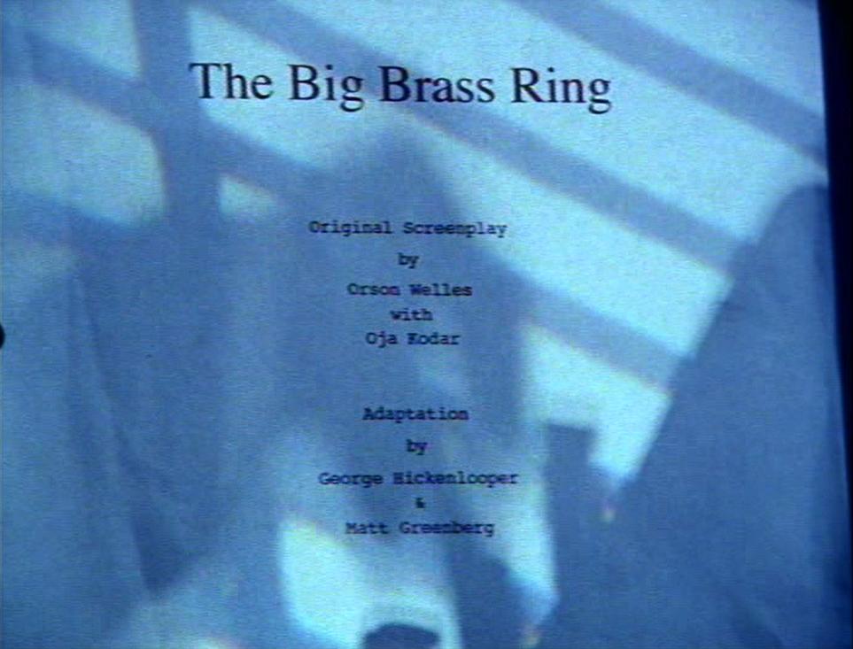 The Big Brass Ring