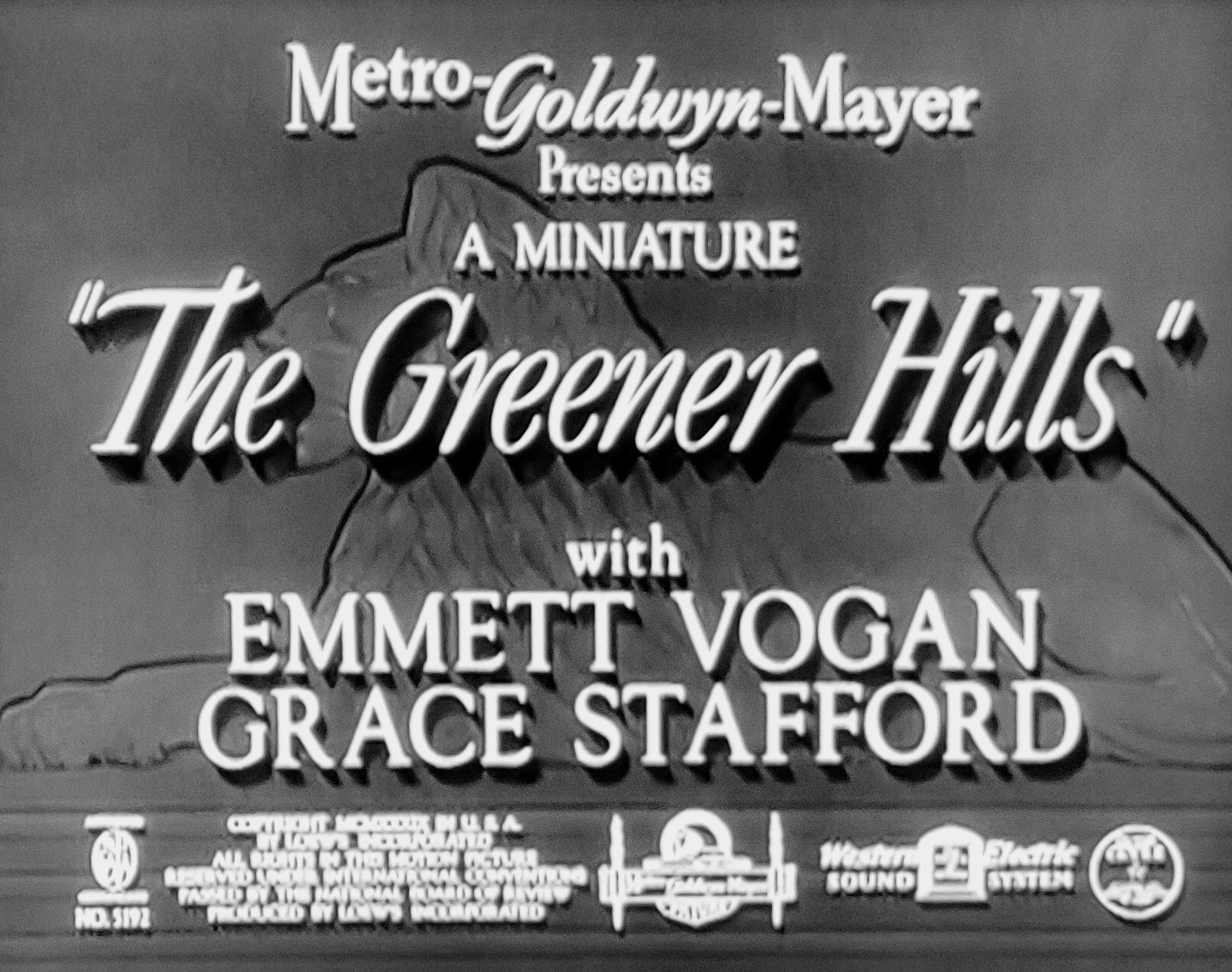 The Greener Hills