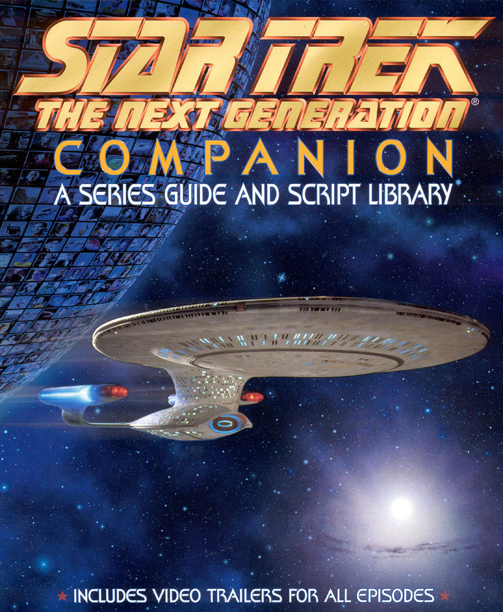 Star Trek the Next Generation Companion A Series Guide and Script Library