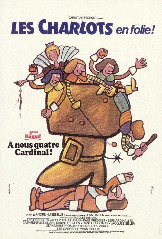 Les Charlots en folie: À nous quatre Cardinal!