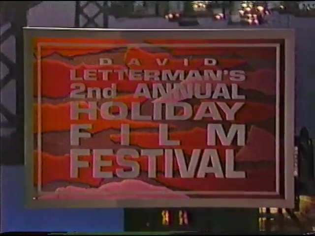 David Letterman's 2nd Annual Holiday Film Festival