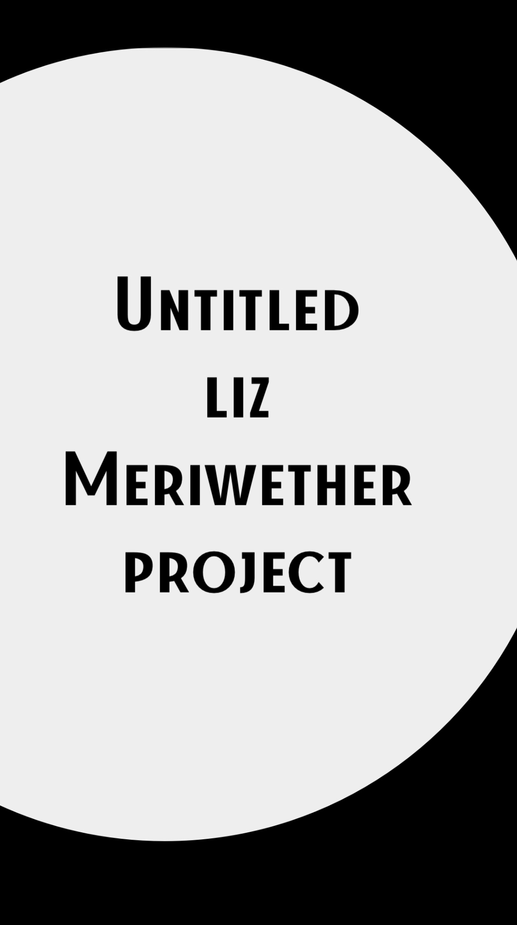 Untitled Liz Meriwether Project