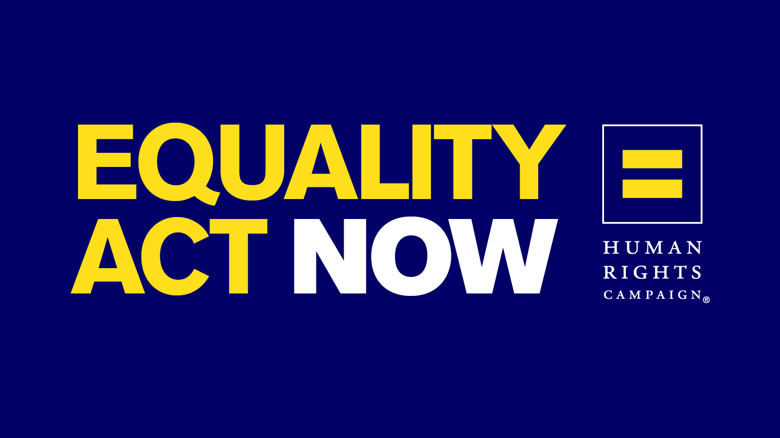 HRC Americans for the Equality Act Awareness Campaign