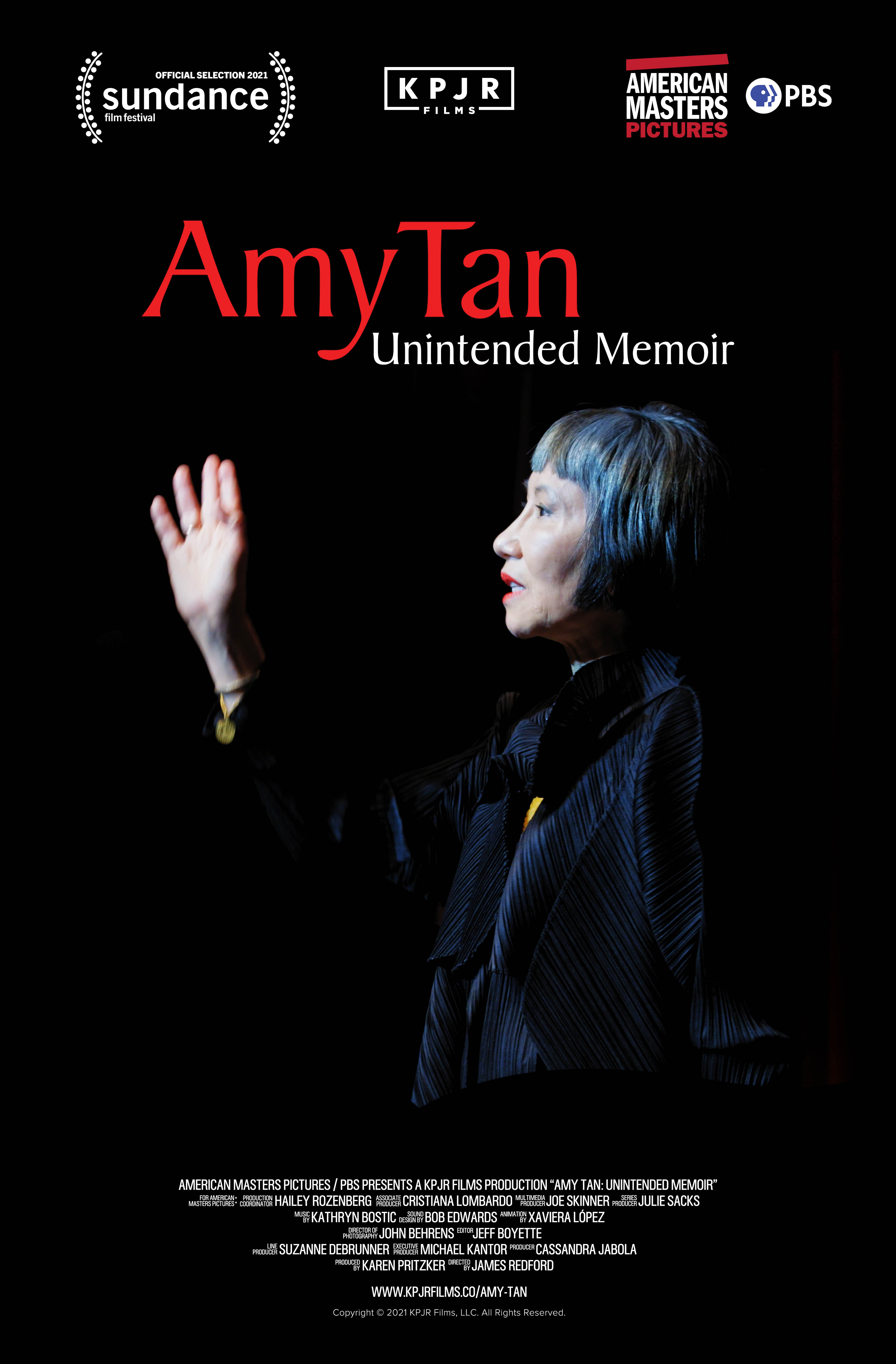 Amy Tan: Unintended Memoir