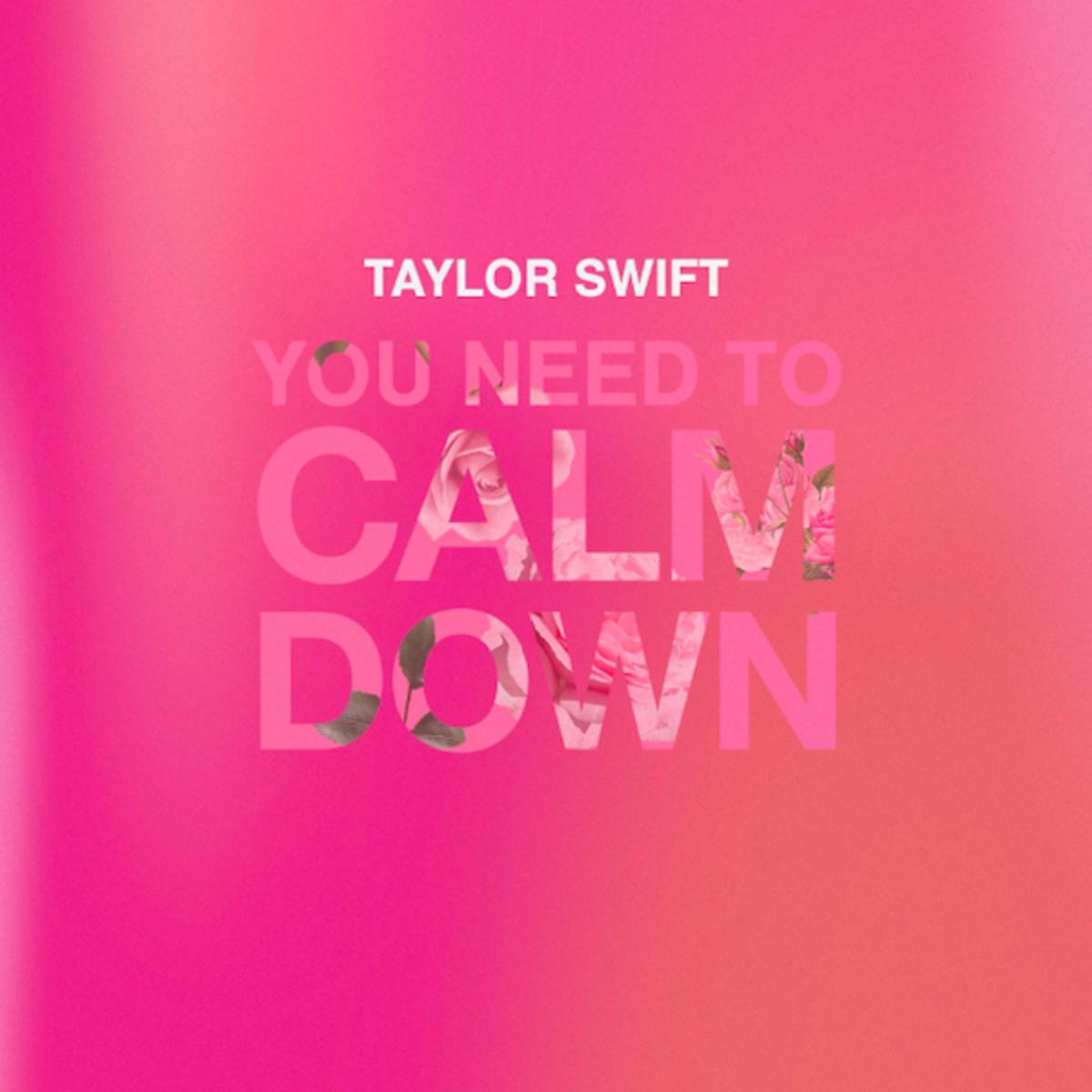 Taylor Swift: You Need to Calm Down