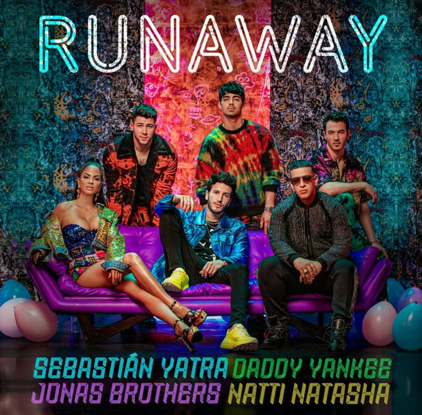 Sebastián Yatra, Daddy Yankee, Natti Natasha Feat. Jonas Brothers: Runaway