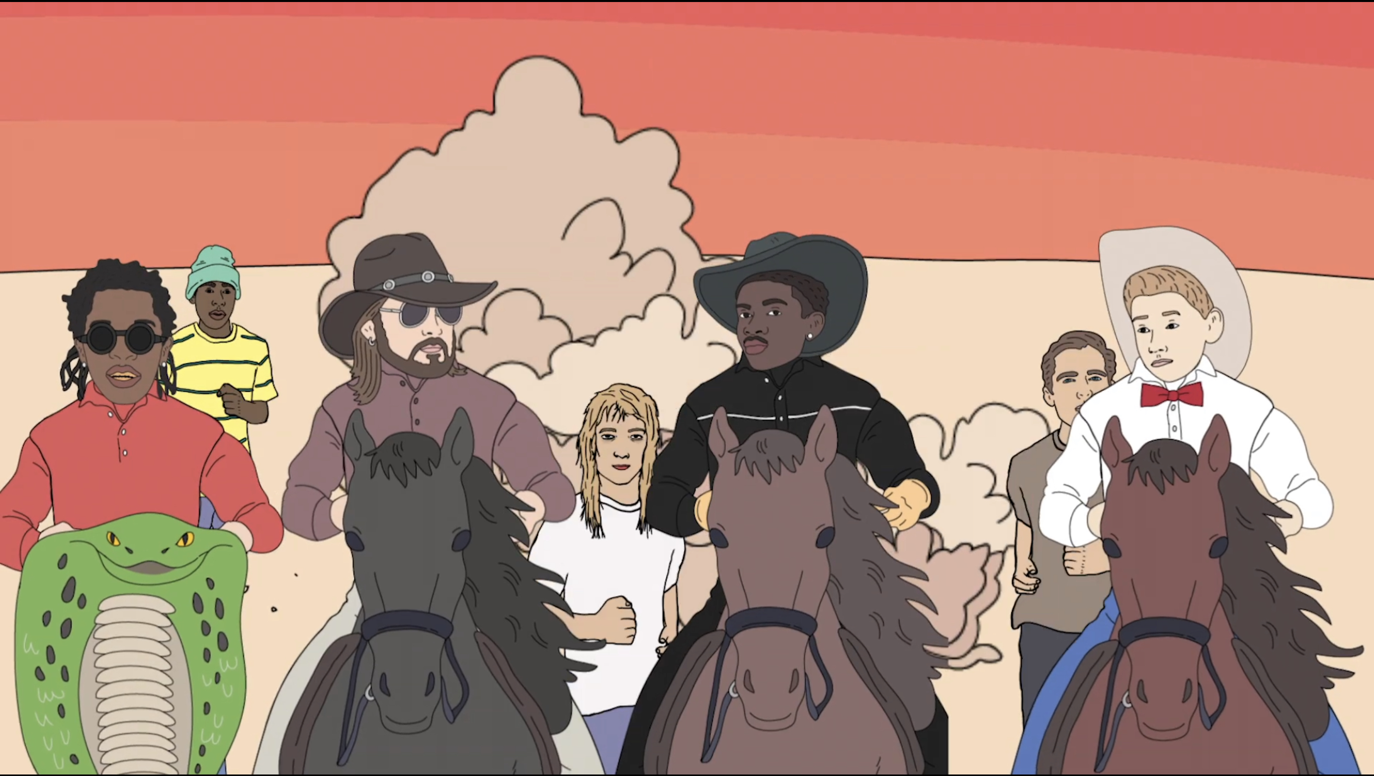 Lil Nas X, feat. Billy Ray Cyrus, Young Thug & Mason Ramsey: Old Town Road - Area 51