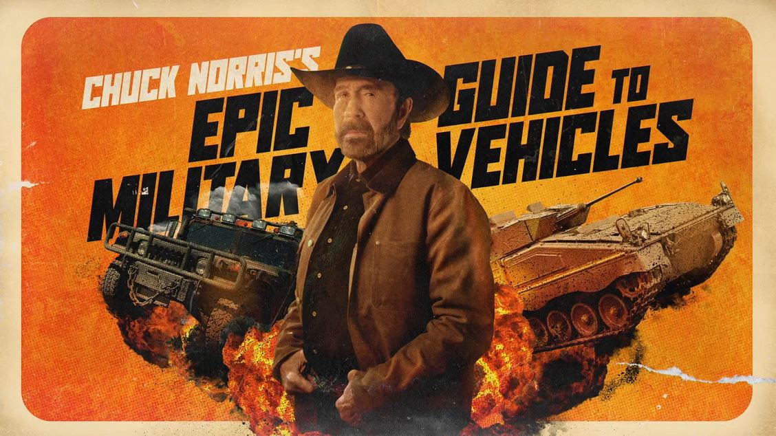 Chuck Norris's Epic Guide to Military Vehicles