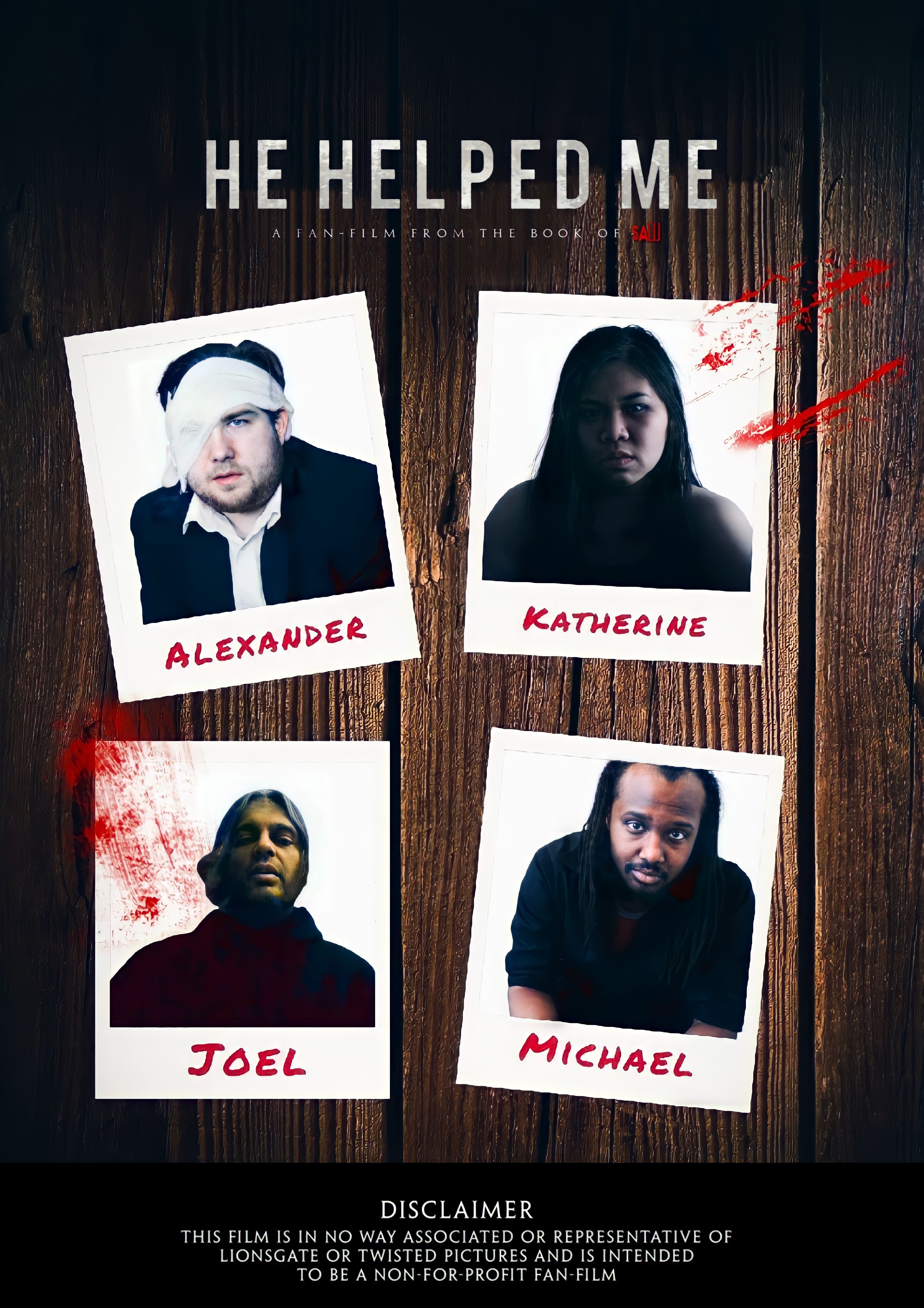 He Helped Me: A Fan Film from the Book of Saw
