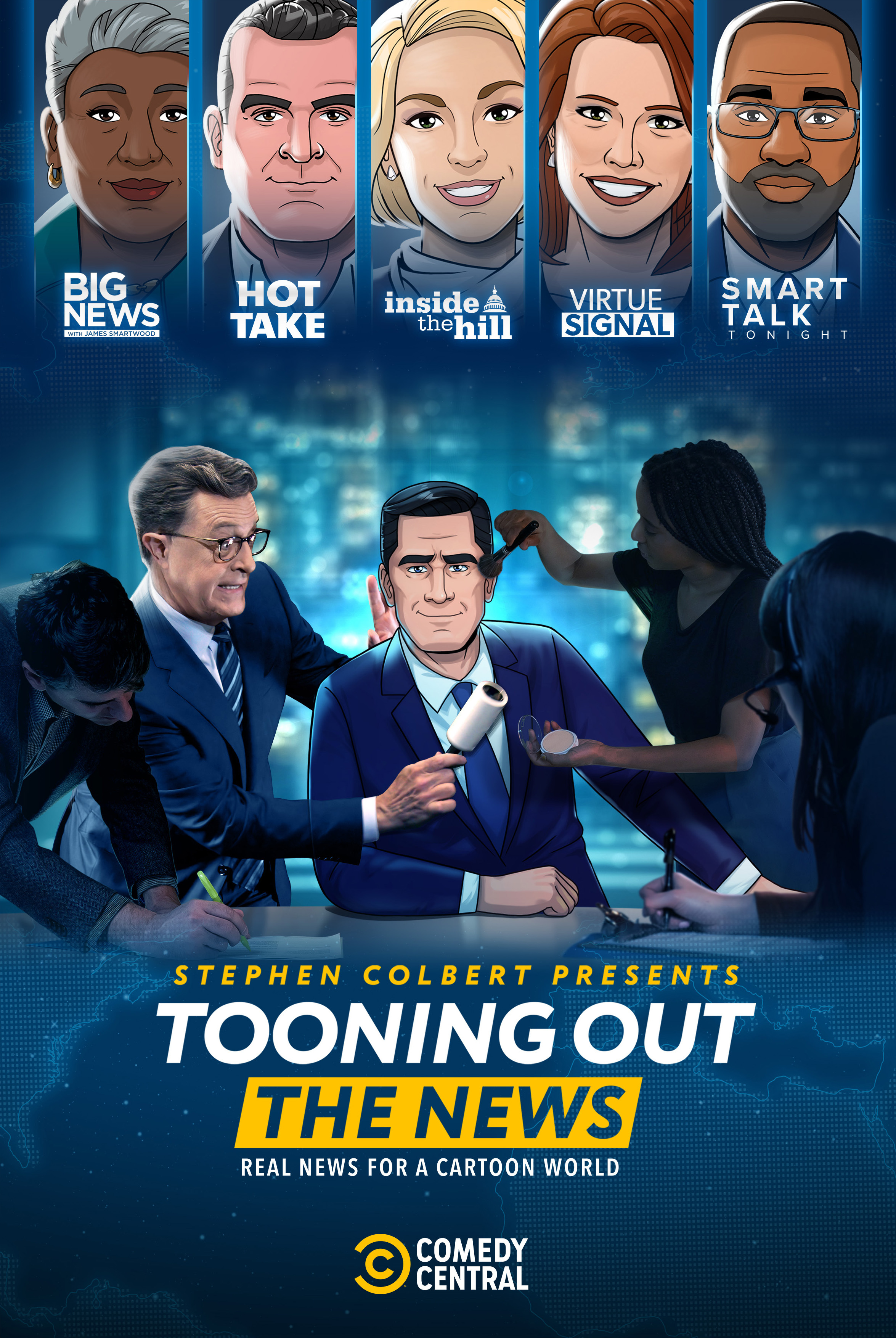 Stephen Colbert Presents Tooning Out The News