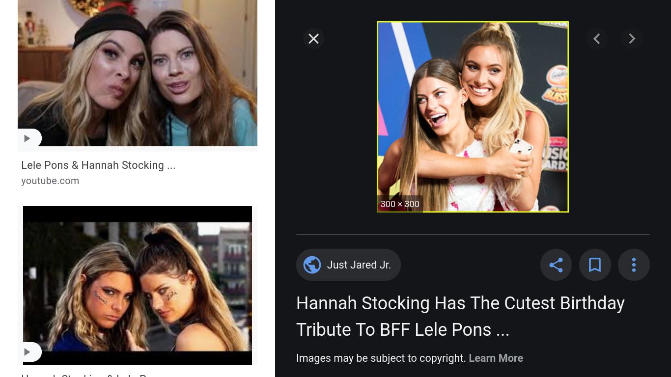 Lele Pons and Hannah Stocking