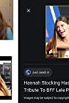 Lele Pons and Hannah Stocking