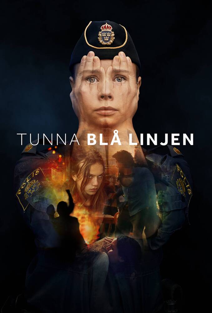 Tunna blå linjen