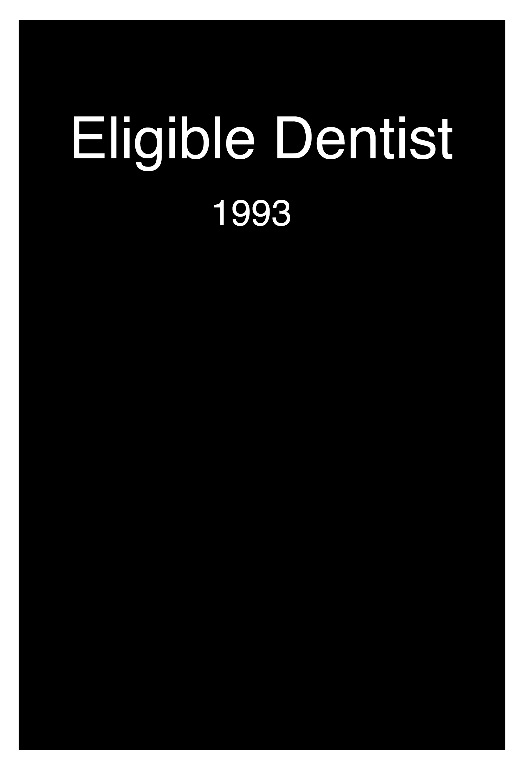 Eligible Dentist