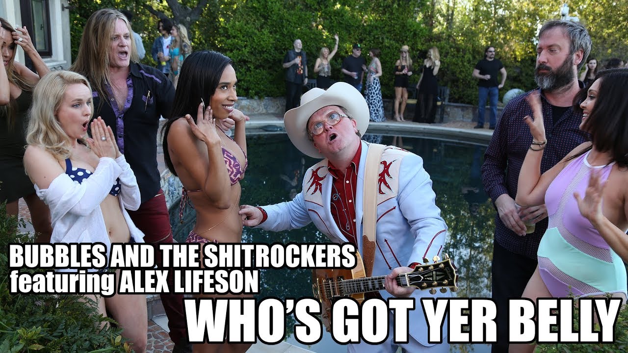 Bubbles and the Shitrockers - Feat. Alex Lifeson: Who's Got Yer Belly