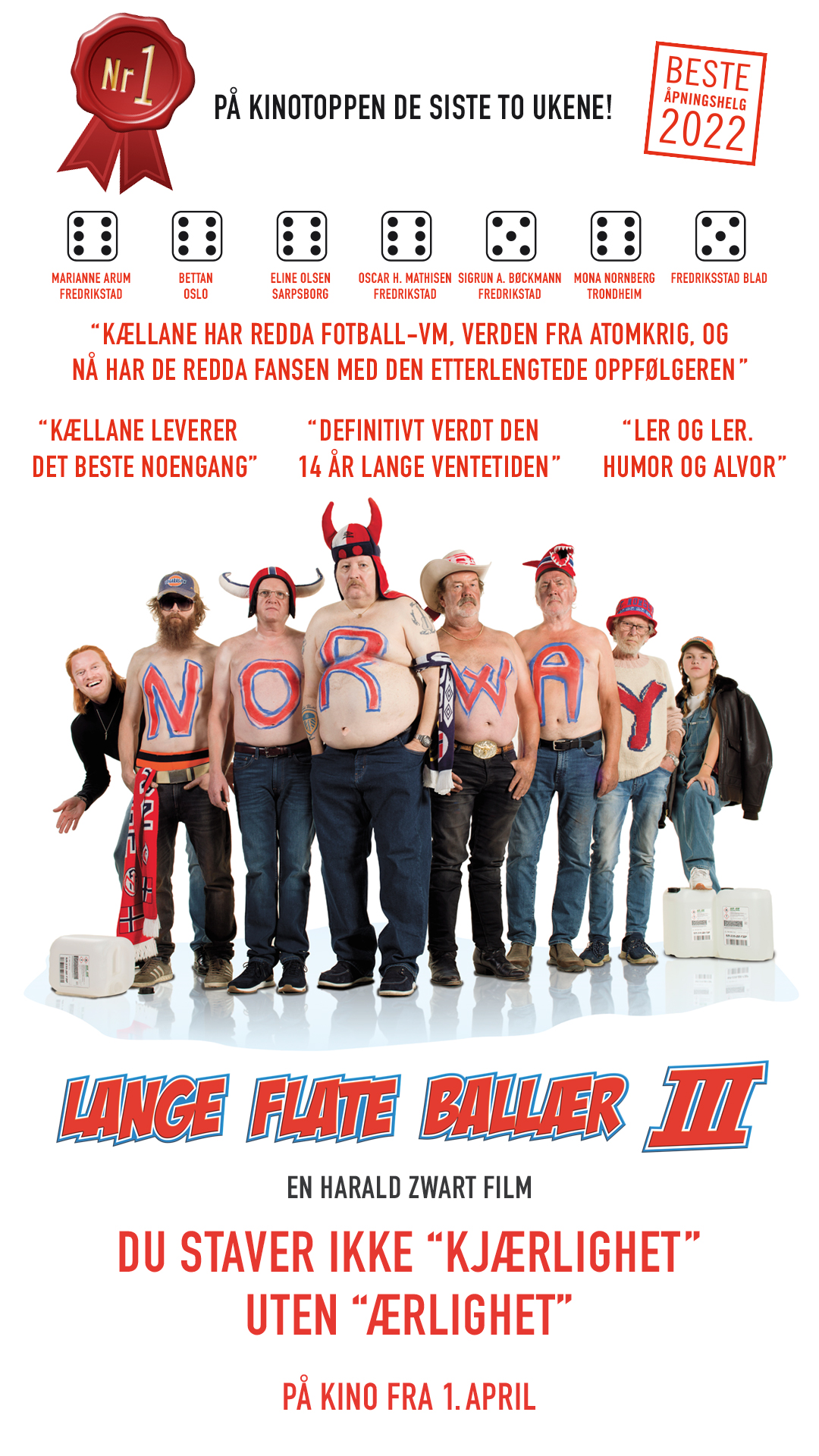 Lange flate ballær III