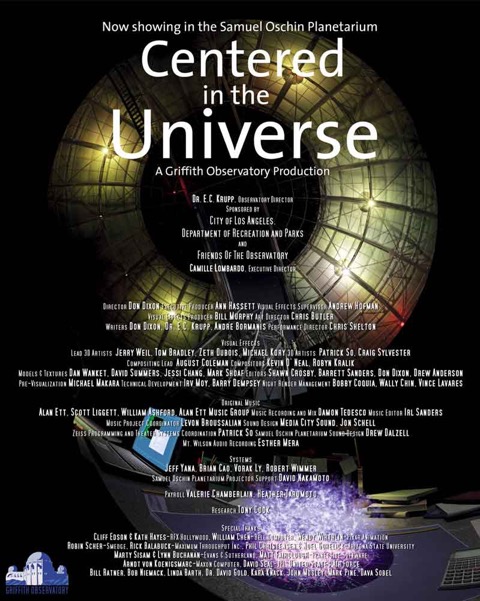 Centered in the Universe