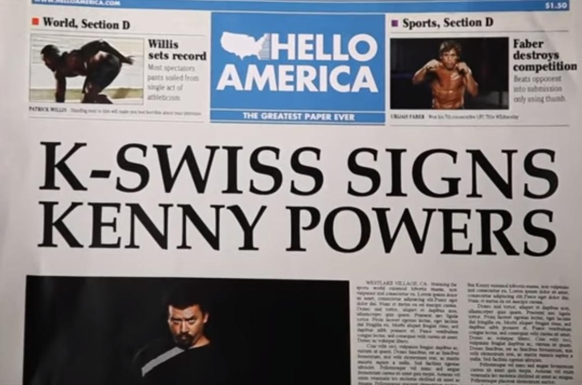 Kenny Powers: The K-Swiss MFCEO