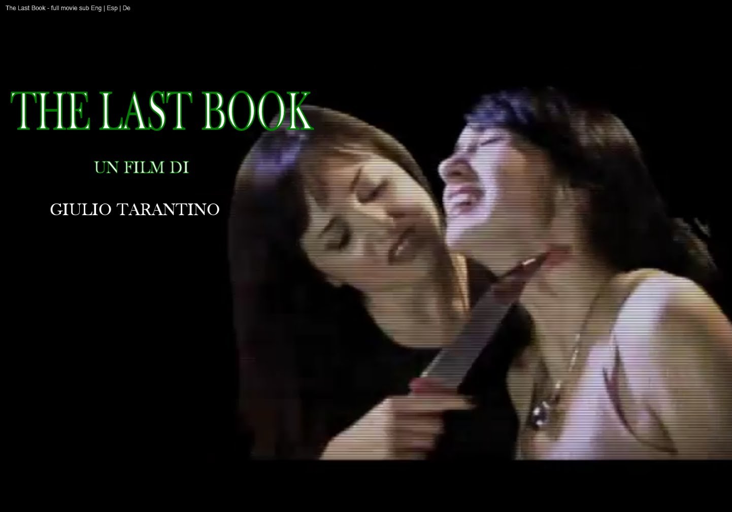 The Last Book - L'ultimo libro