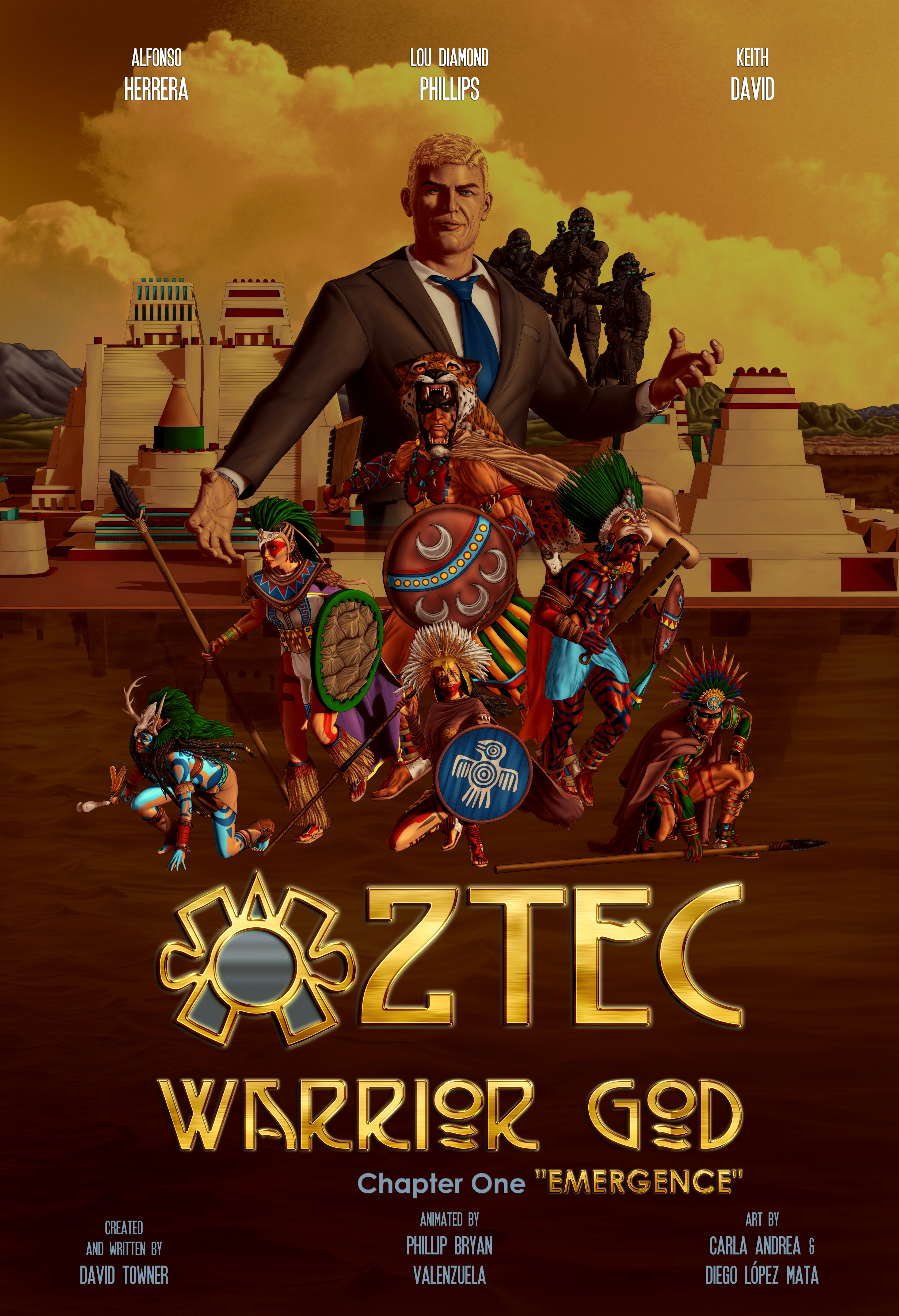 Aztec Warrior God, Emergence