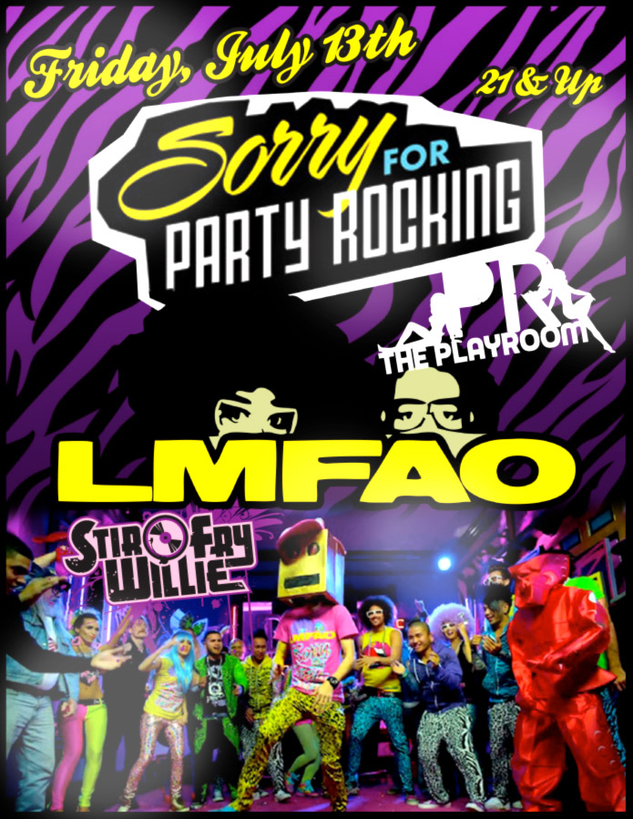 LMFAO: Sorry for Party Rocking