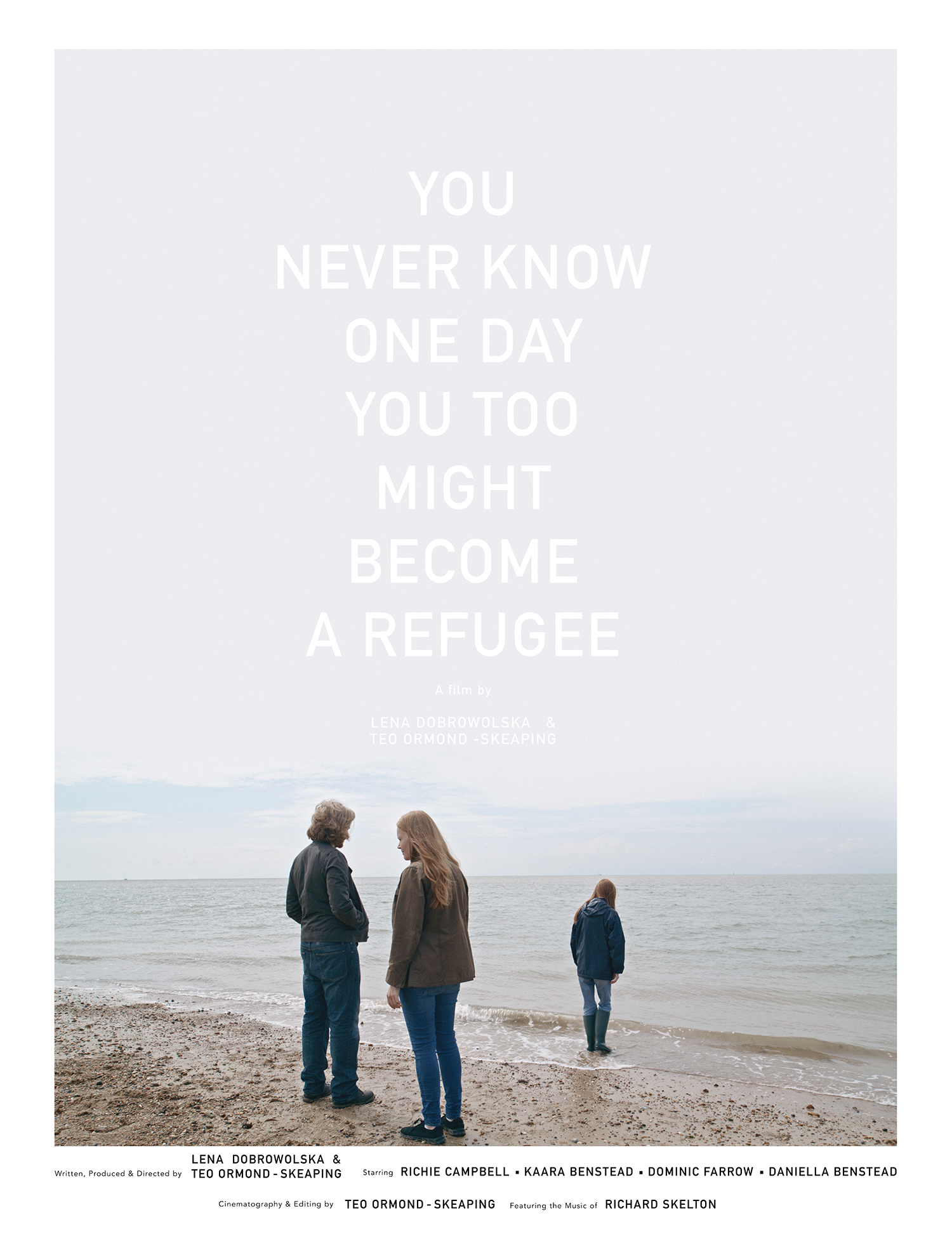 You Never Know, One Day You Too Might Become a Refugee