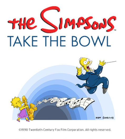 The Simpsons Take the Bowl