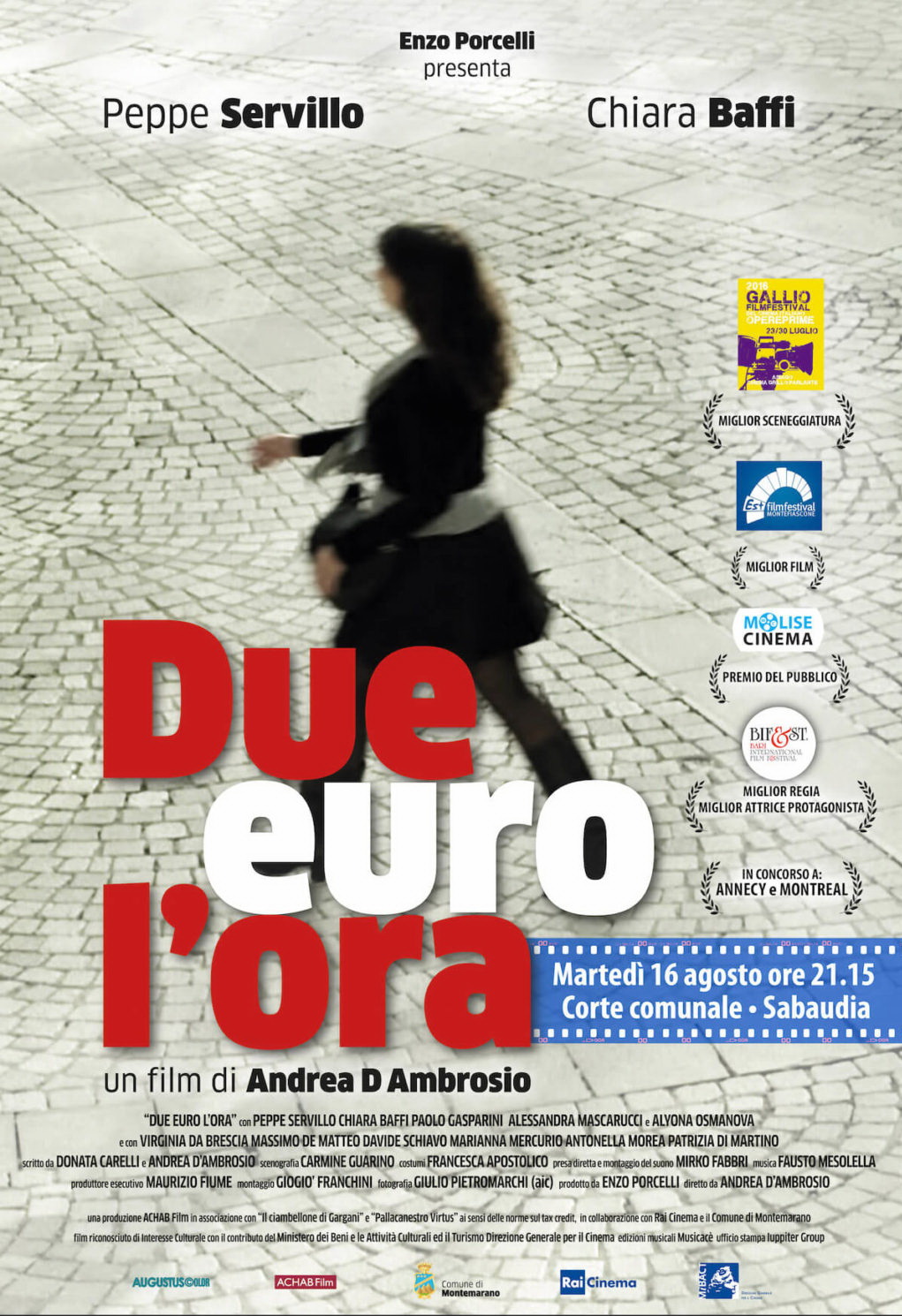 Due euro l'ora