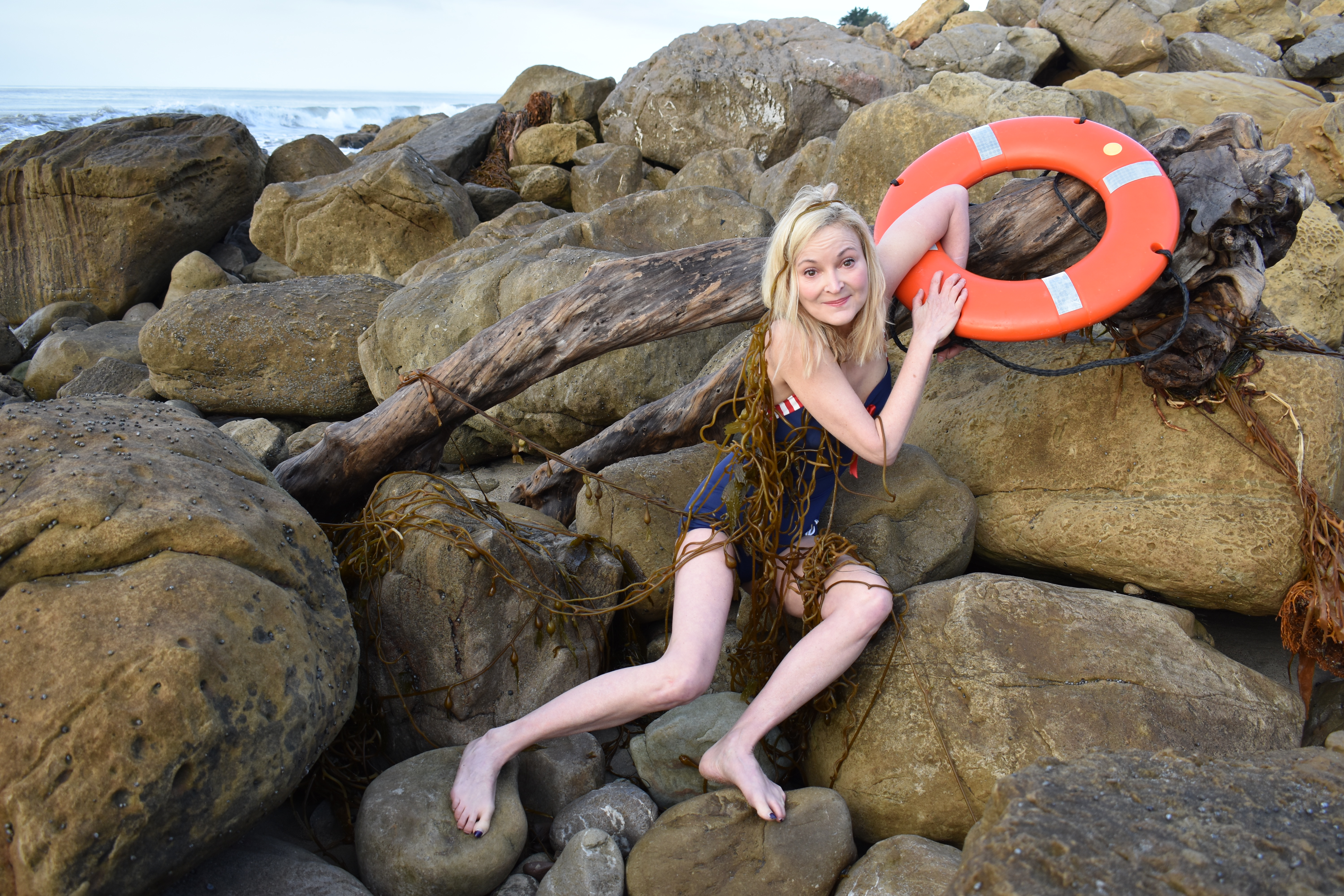 Ginny on the Rocks