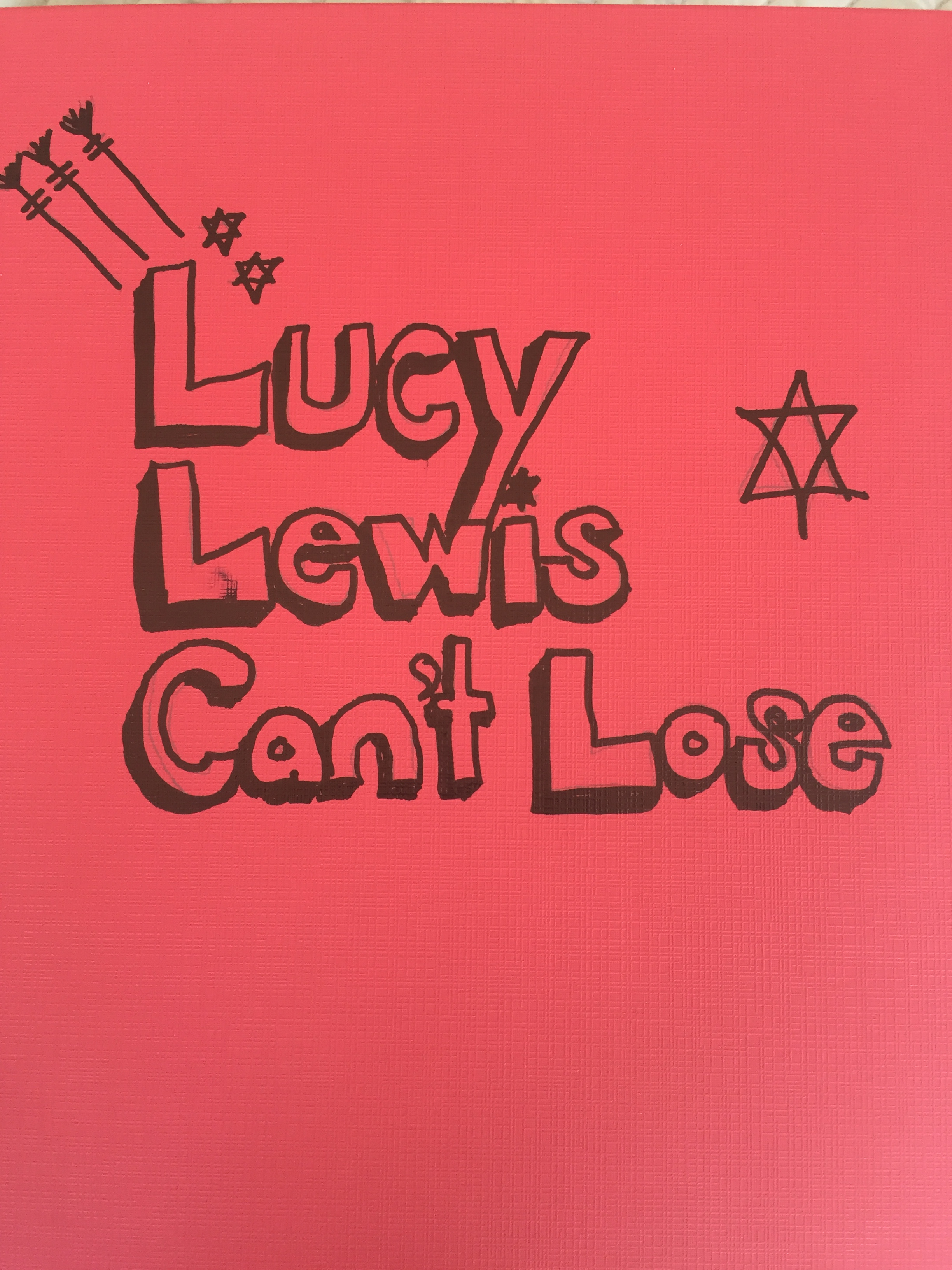 Lucy Lewis Can't Lose