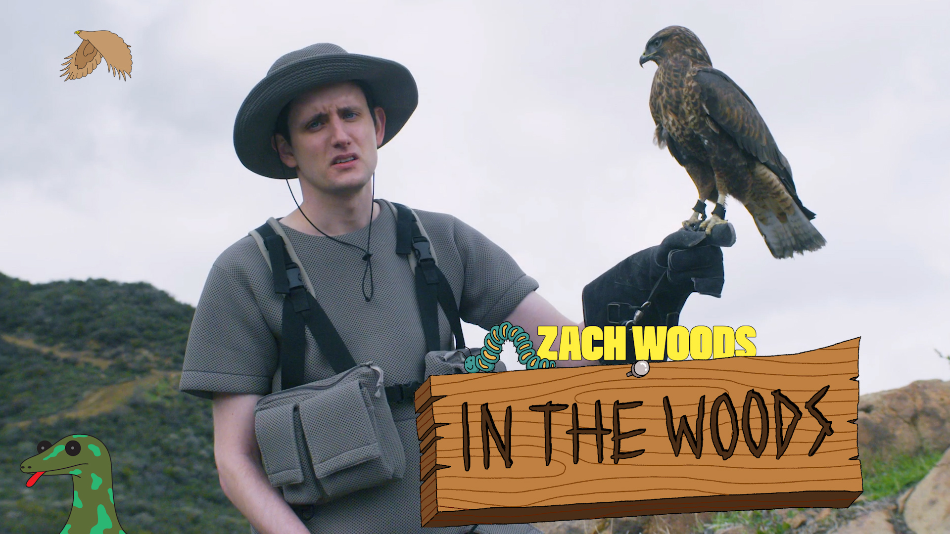 Zach Woods in the Woods